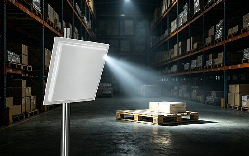 how far does rfid work