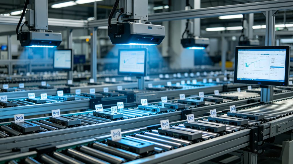 manufacturing rfid tags 1 manufacturing RFID tags tracking components in factory