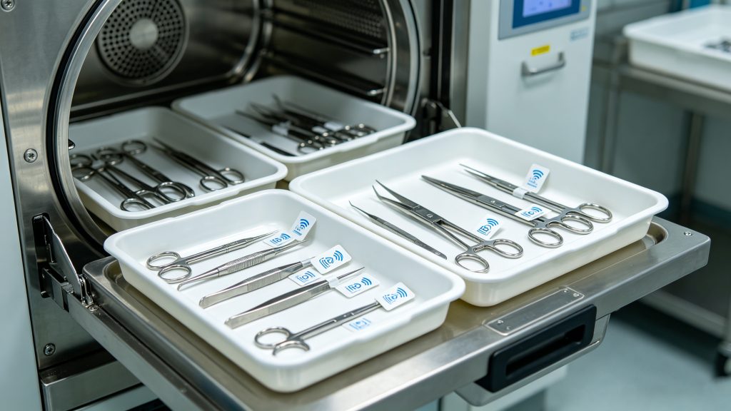 How heat resistant RFID works 2 RFID tags used in autoclave sterilization environment