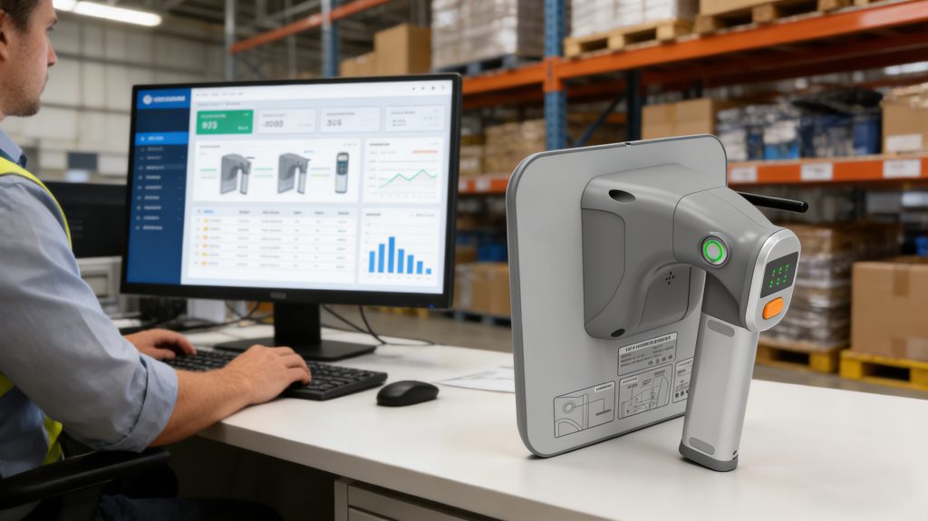 rfid tracking software interface showing real-time inventory data