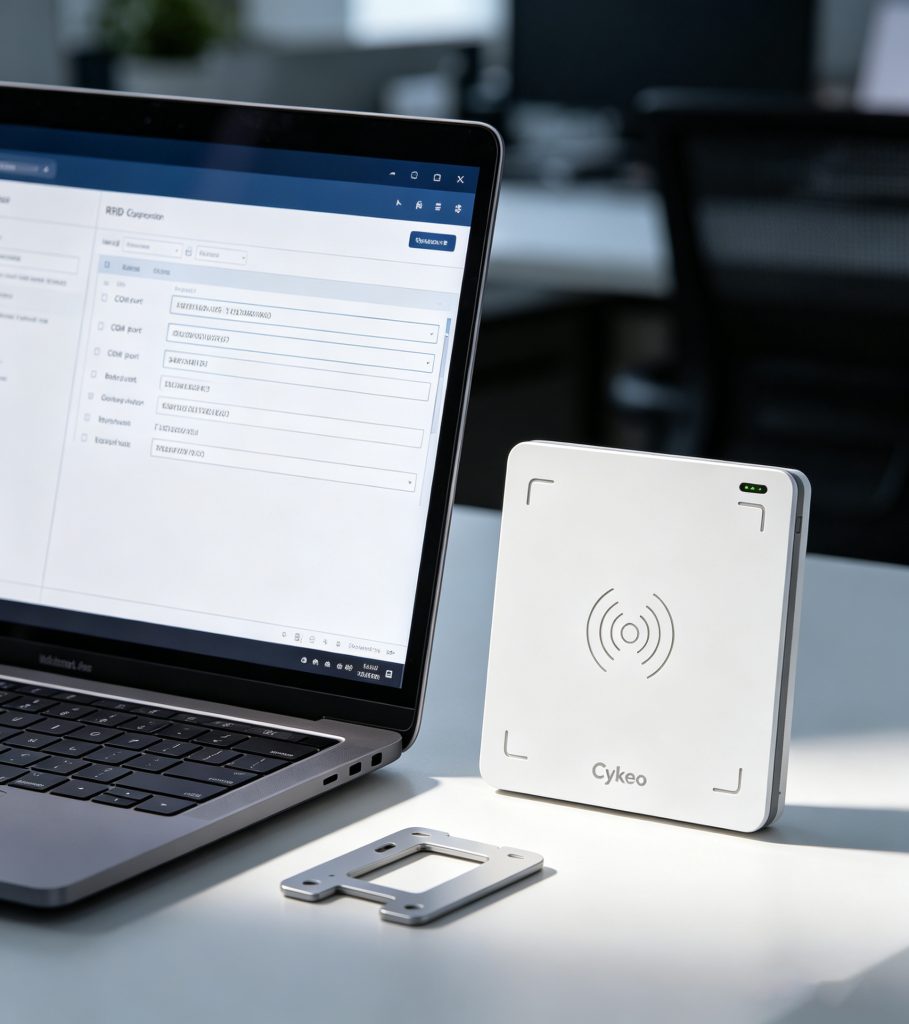 how to connect rfid 2 configuring RFID reader COM port and protocol settings