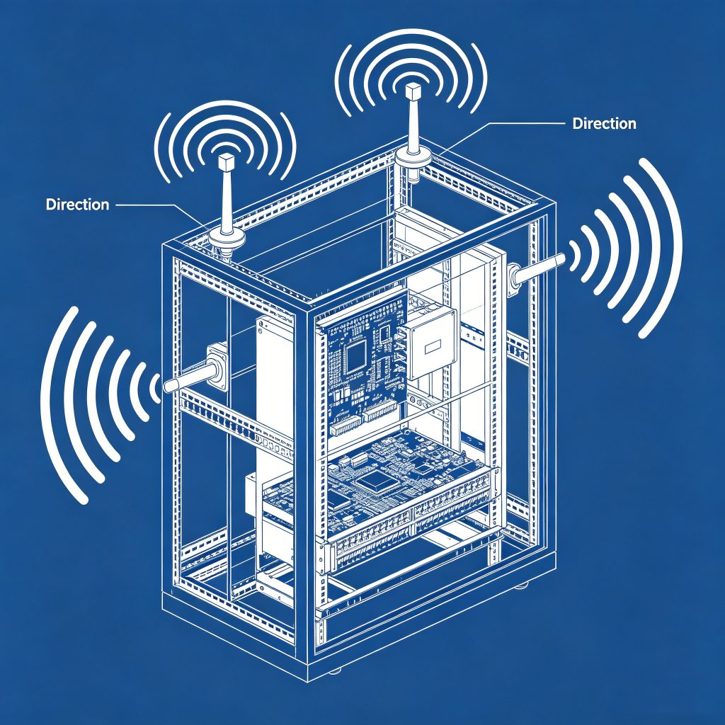rfid antenna layout inside tool cabinet for accurate tracking