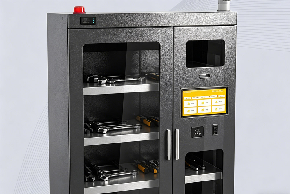industrial rfid tool cabinet hardware structure