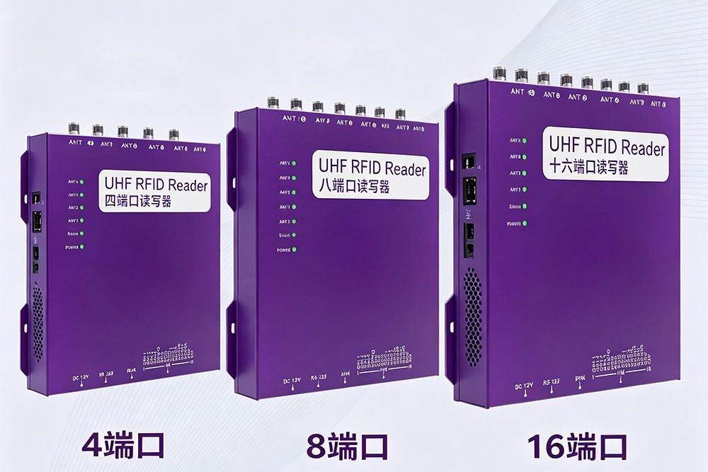 comparison of rfid reader antenna port options and coverage range