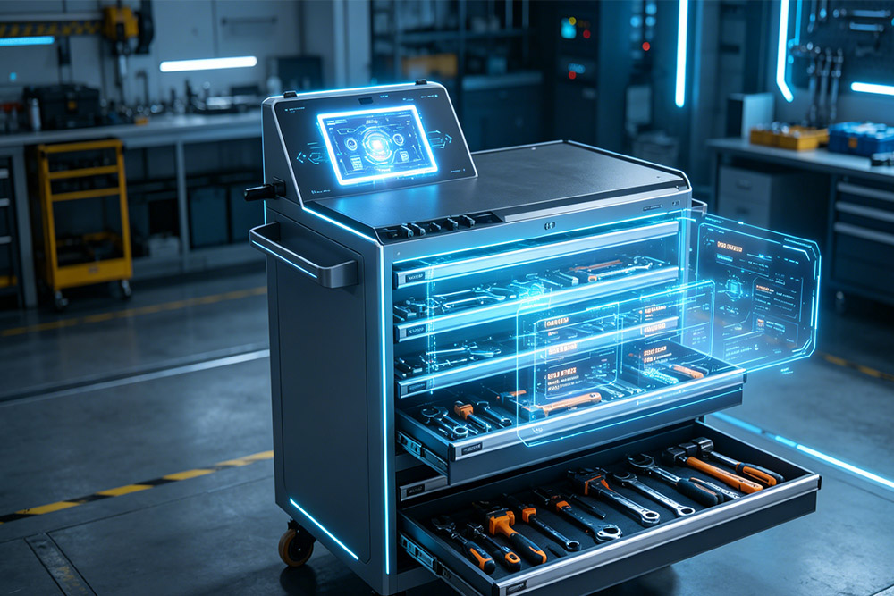 rfid cabinet automatically tracking tools inventory