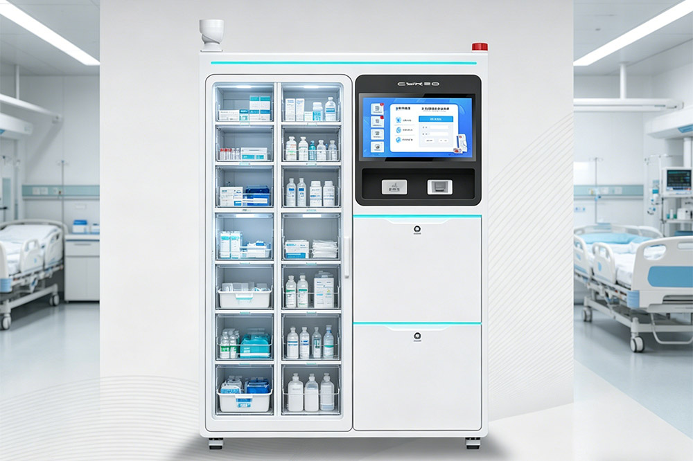 rfid medical cabinet managing hospital supplies