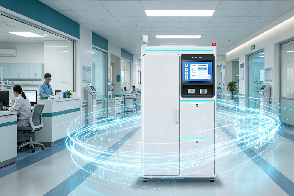 rfid tracking system showing equipment movement between departments