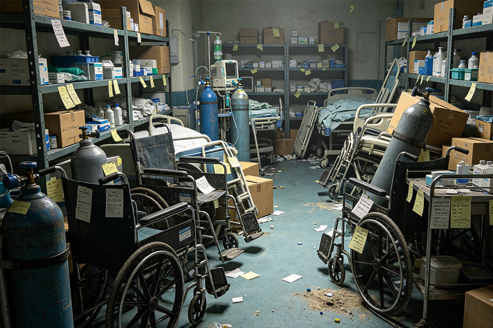 hospital trying to track too many assets with rfid system