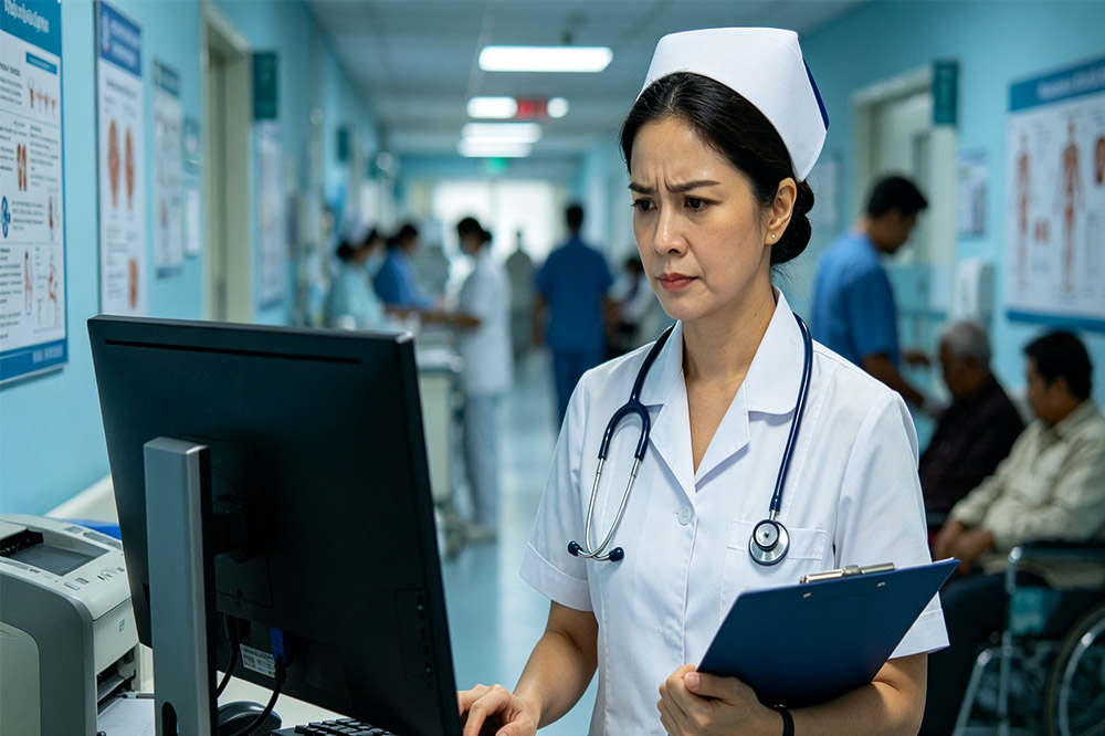 rfid system slowing down hospital staff workflow