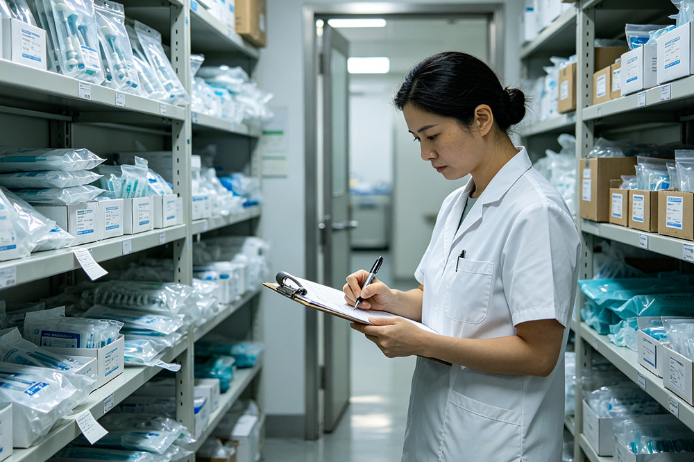 hospital managing high value medical consumables manually with risk of loss and tracking errors