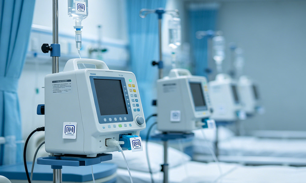 RFID tracking of mobile hospital equipment