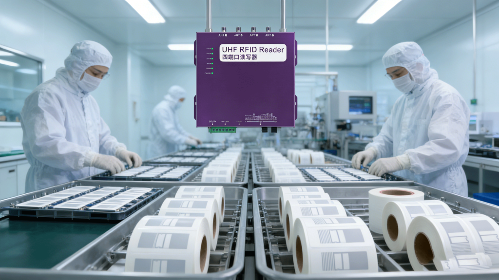 production tracking solutions for rfid medical device manufacturing in cleanroom