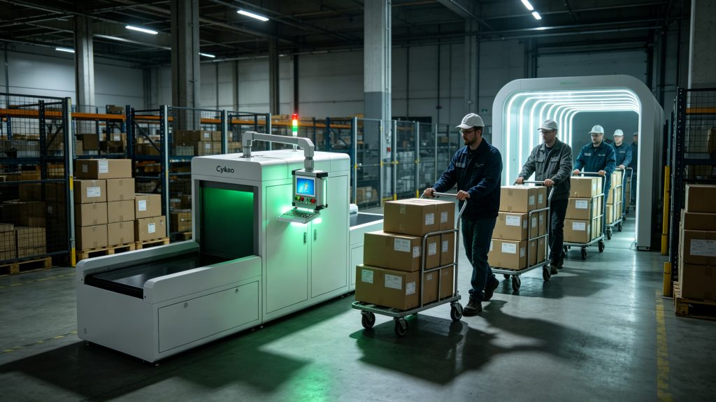 What is the importance of rifd tags and how actutally work? 1 Cykeo ultra high frequency rifd tags system scanning warehouse inventory cartons in bulk