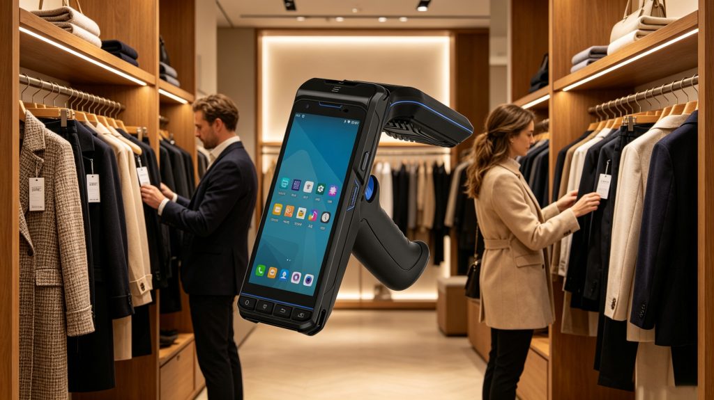 What is applications of rfid uhf tracking equipment 2 Cykeo RFID equipment tracking tagged retail inventory in clothing store