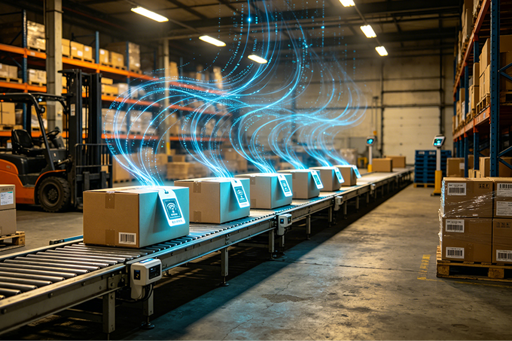 What are uhf rfid chips advantage and used for?
