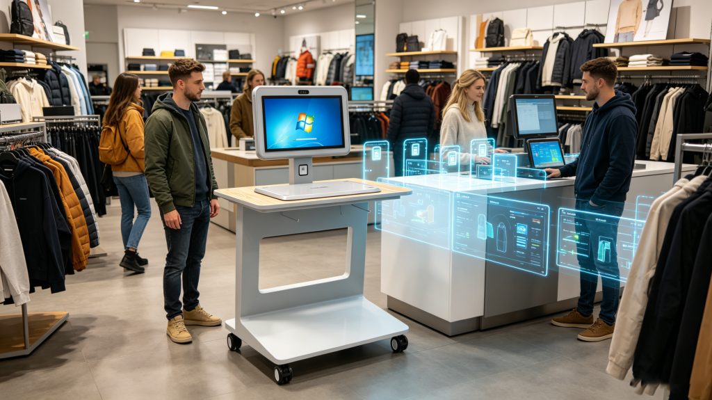 How rfid tags in retail actually work? 2 Cykeo RFID retail checkout system identifying tagged products automatically