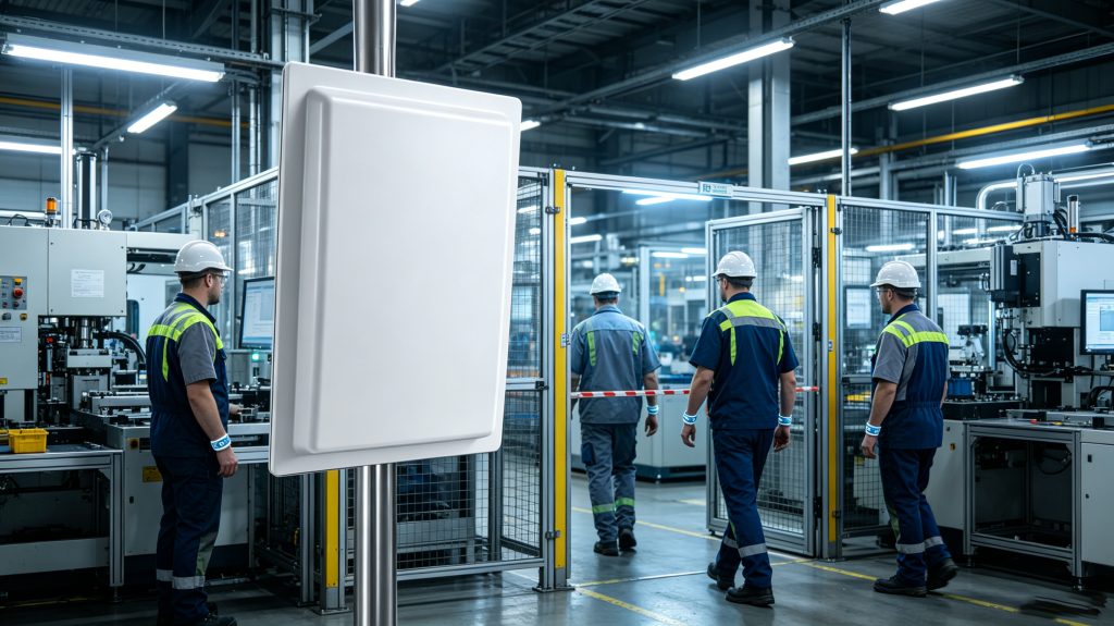 What is bracelet rfid ? 2 Cykeo bracelet RFID solution tracking industrial workers inside manufacturing facility