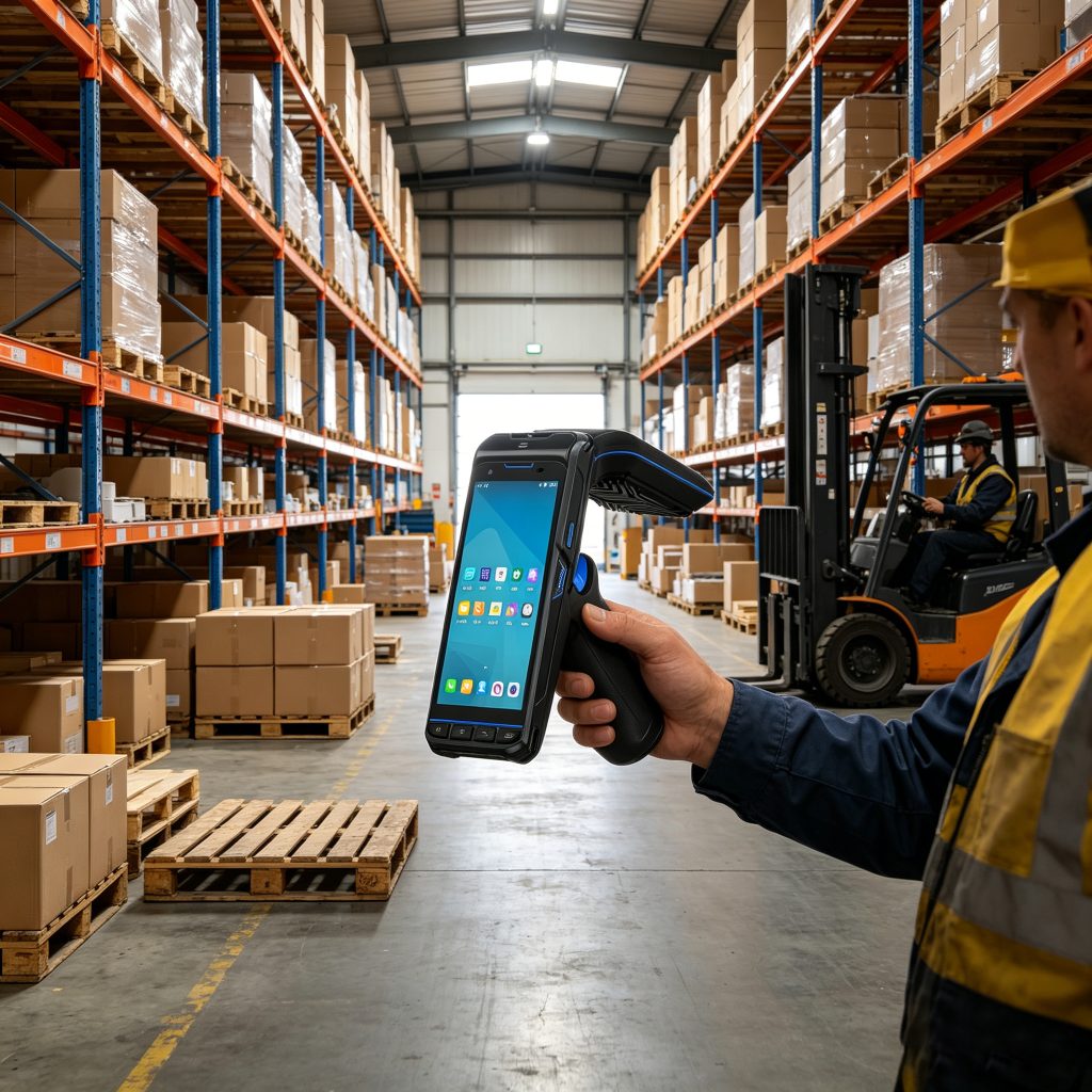 Importance of radio frequency tracking and how radio frequency tracking works 1 Cykeo UHF RFID system performing radio frequency tracking in a warehouse