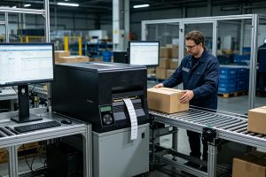 What is rfid label printer and application
