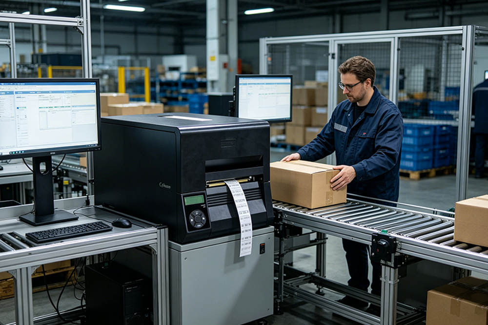 What is rfid label printer and application