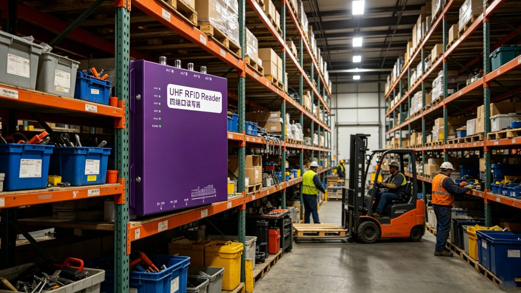 Can industrial asset tracking rfid inprove operational efficiency 2 Cykeo warehouse industrial asset tracking RFID system managing tools and containers