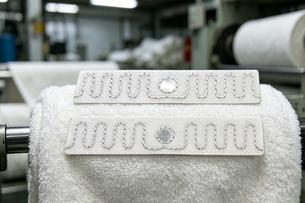 How RFID Laundry Tags Improve Linen Tracking Accuracy in Commercial Laundries 1 Industrial washable RFID tag attached to hotel linen