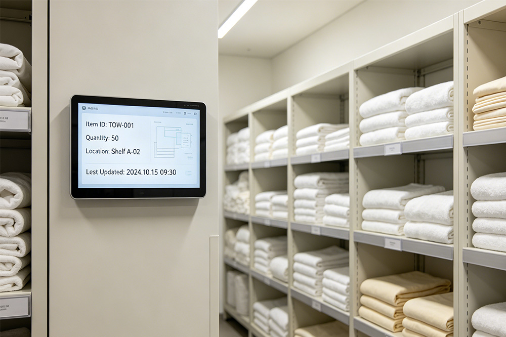 How RFID Laundry Tags Improve Linen Tracking Accuracy in Commercial Laundries 3 RFID-based hotel linen inventory management system