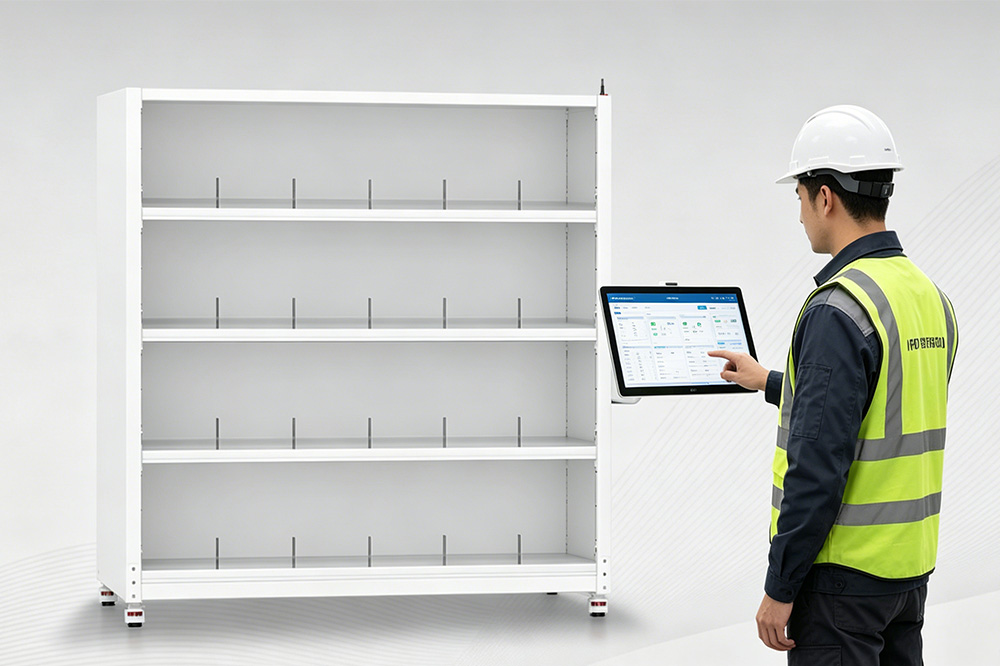 RFID Reader Module for Smart Shelves: How Retail and Warehouse Systems Track Inventory Automatically 2 Warehouse inventory monitoring system connected to RFID smart shelves for automatic stock tracking.