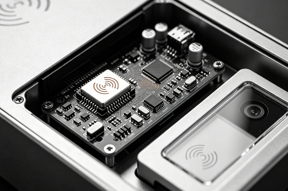 RFID Reader Module for Access Control Systems: Why More Security Devices Use Embedded RFID 1 Embedded RFID reader module integrated into industrial RFID access control terminal hardware.