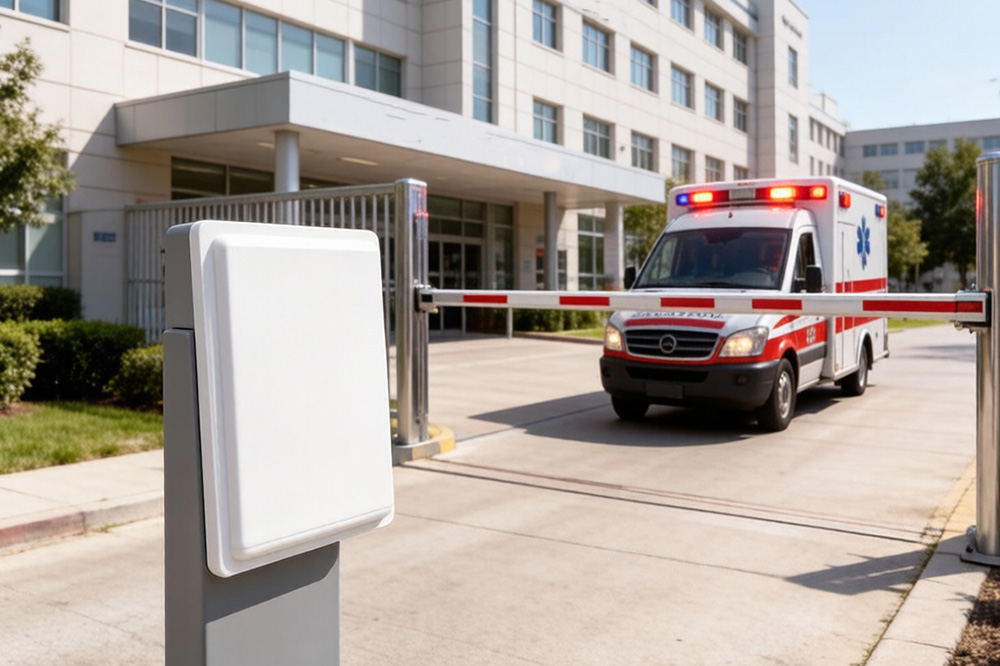 Hospital Parking System Using RFID for Faster Emergency and Staff Vehicle Access 1 RFID emergency vehicle access in hospital parking
