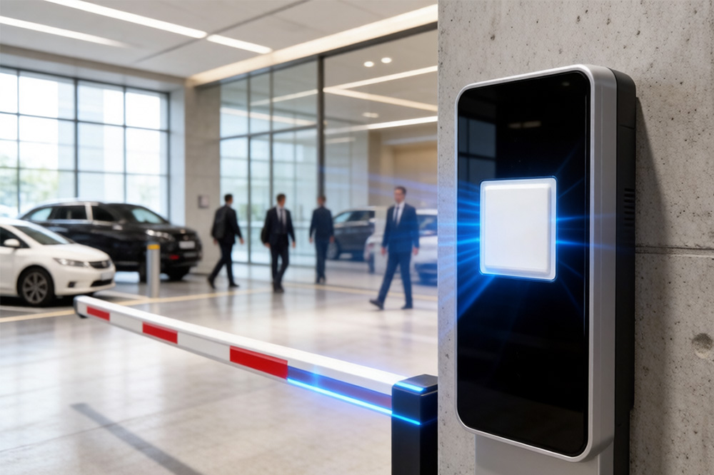 Long Range RFID Reader for Parking System: Why More Parking Facilities Are Switching to RFID Access 1 RFID windshield tag for parking gate access