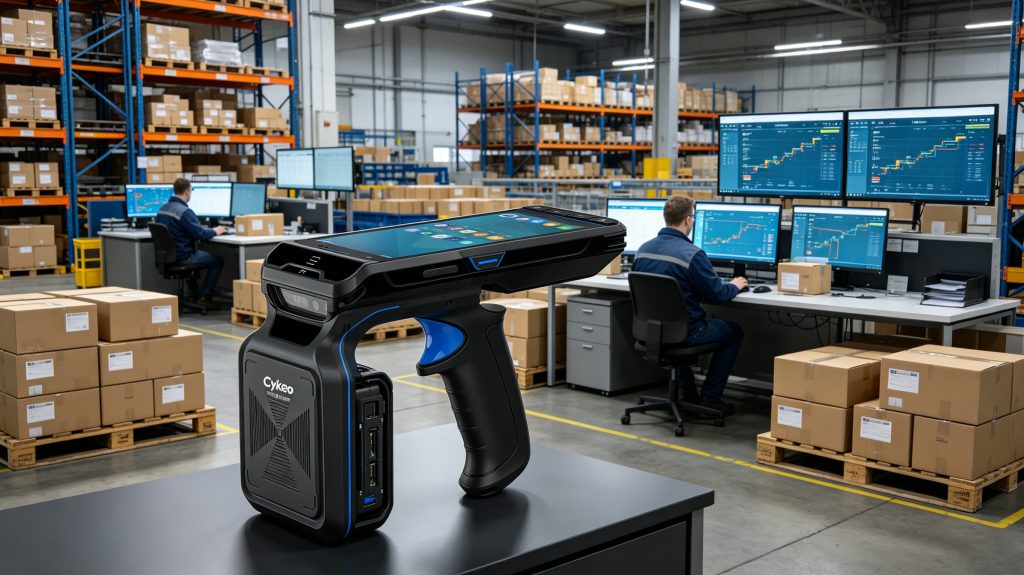 Cykeo RFID asset management software monitoring warehouse inventory in real time