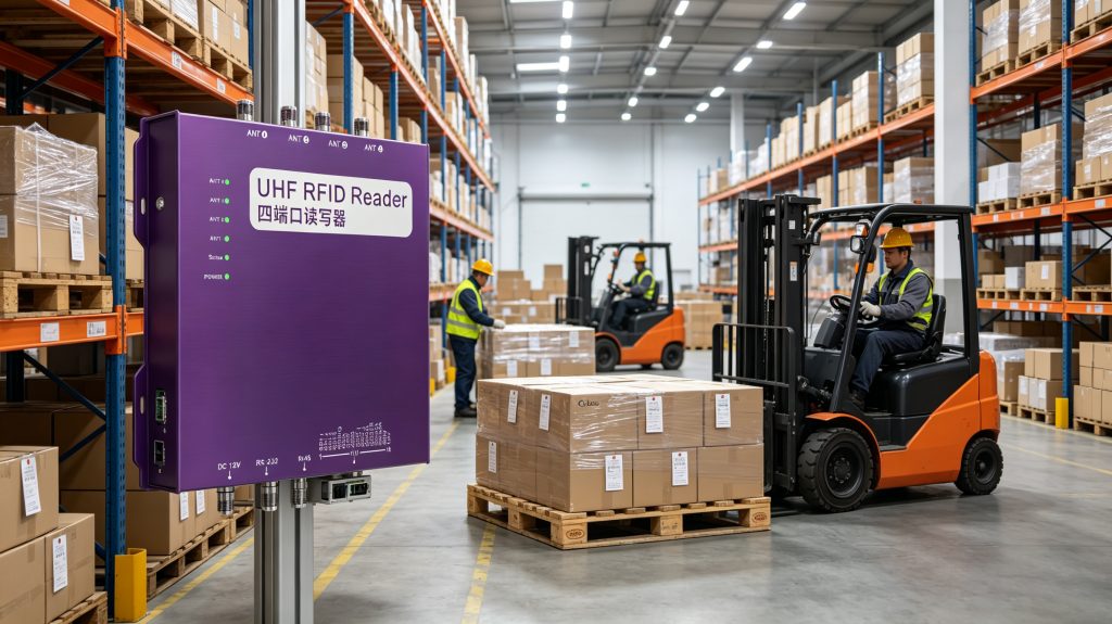 What is Inventory Control Tag 1 Cykeo UHF inventory control tag system managing warehouse pallets and cartons