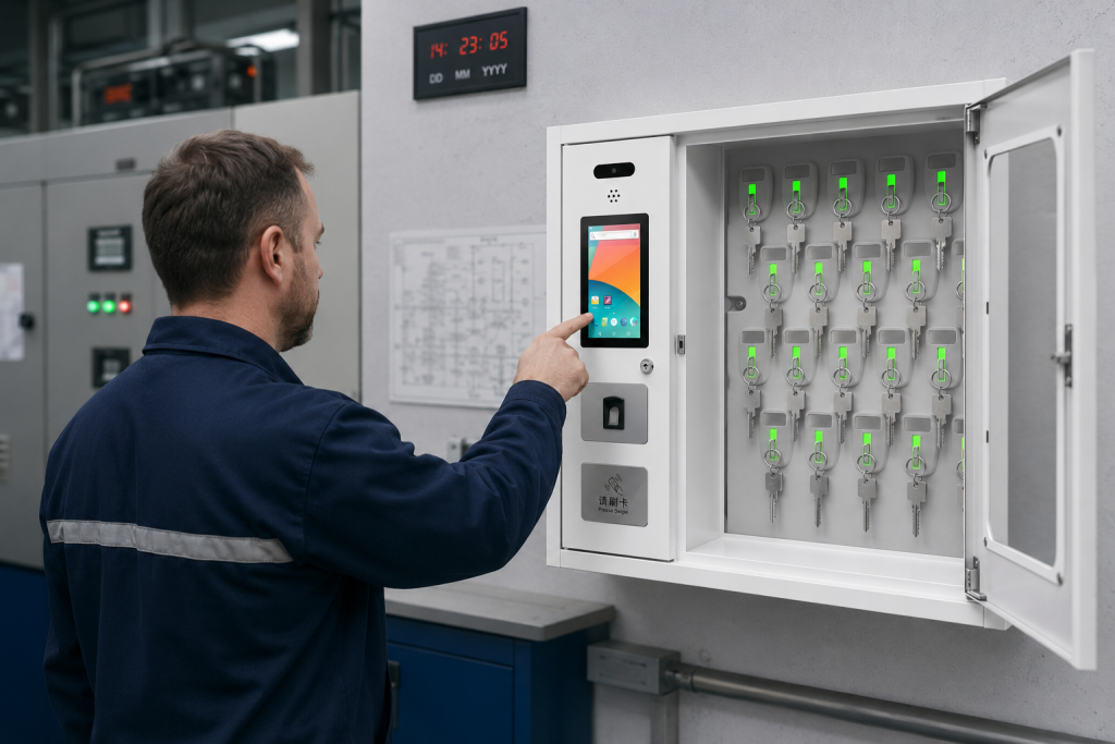 RFID Tag Key: How RFID Key Tags Improve Smart Key Management and Security 1 RFID tag key stored in Cykeo intelligent key cabinet