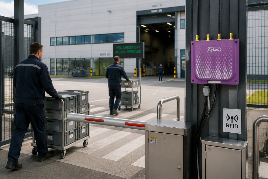 What is radio frequency identification products 3 radio frequency identification products monitoring asset movement in industrial facility