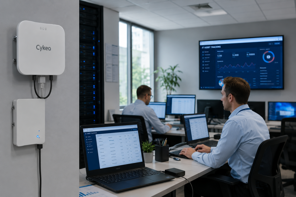 What Is Tool Tracking Solution for IT Equipment,How It Works For Asset Tracking 1 RFID asset tracking system monitoring laptops and IT equipment in corporate office
