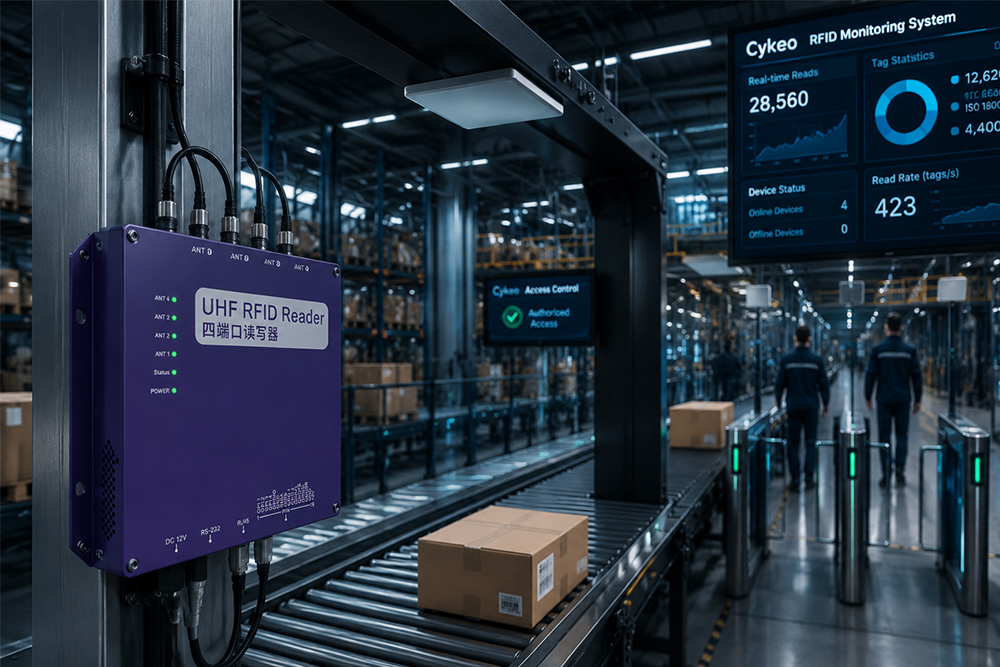reader/writer High-Performance UHF RFID System ...