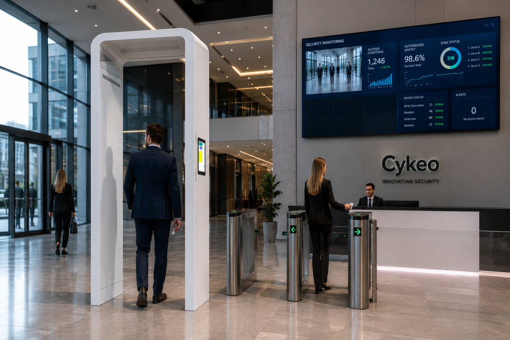 RFID Controller: How Does an RFID Controller Improve System Performance and Automation? 2 RFID controller integrated with secure building access management system