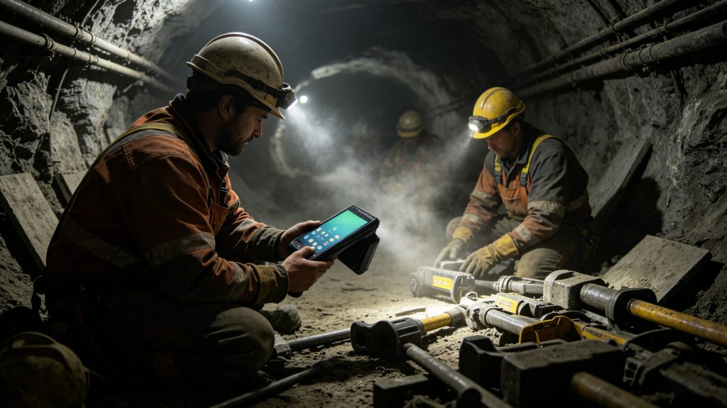Tool Tracking Tool for Mining: RFID-Based Underground Asset Control System | Cykeo 1 RFID system tracking mining tools and equipment in underground mine