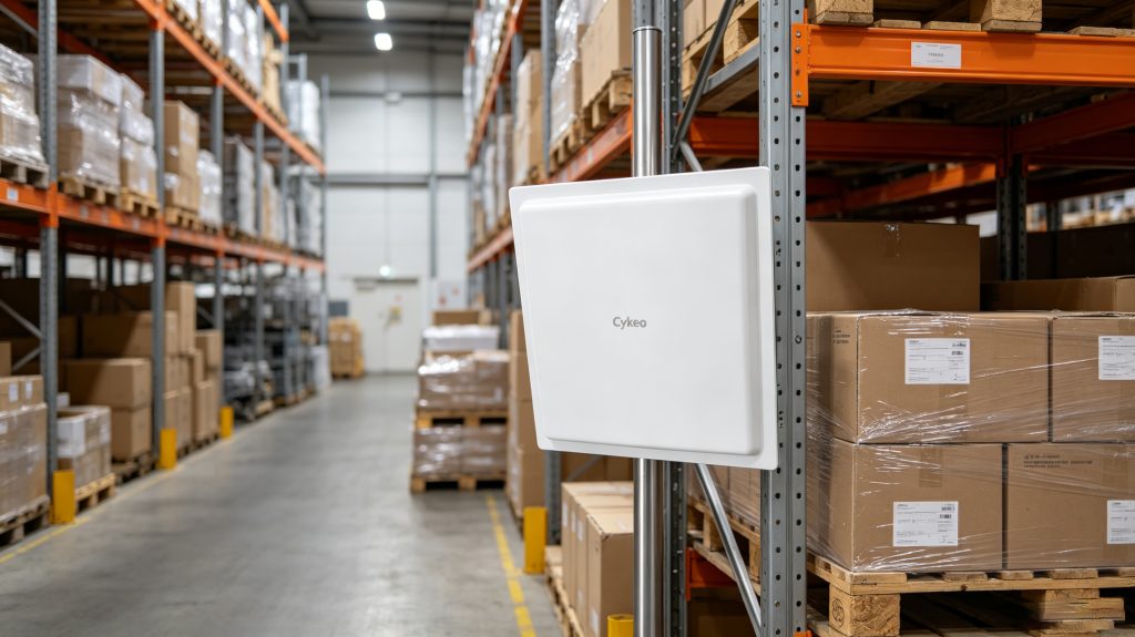 How Do Tags RFID Work? 1 RFID tags attached to warehouse inventory and pallets for automated tracking