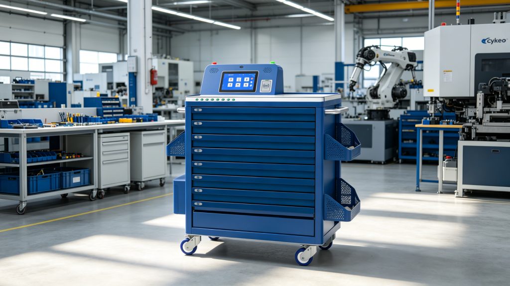 What is Rfid Tools Tracking? 2 Industrial RFID tools tracking solution using Cykeo smart tool cart