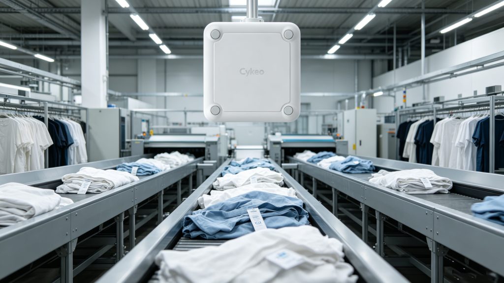 long range reader – Industrial UHF RFID High-Performance System 2 industrial laundry RFID system with conveyor sorting