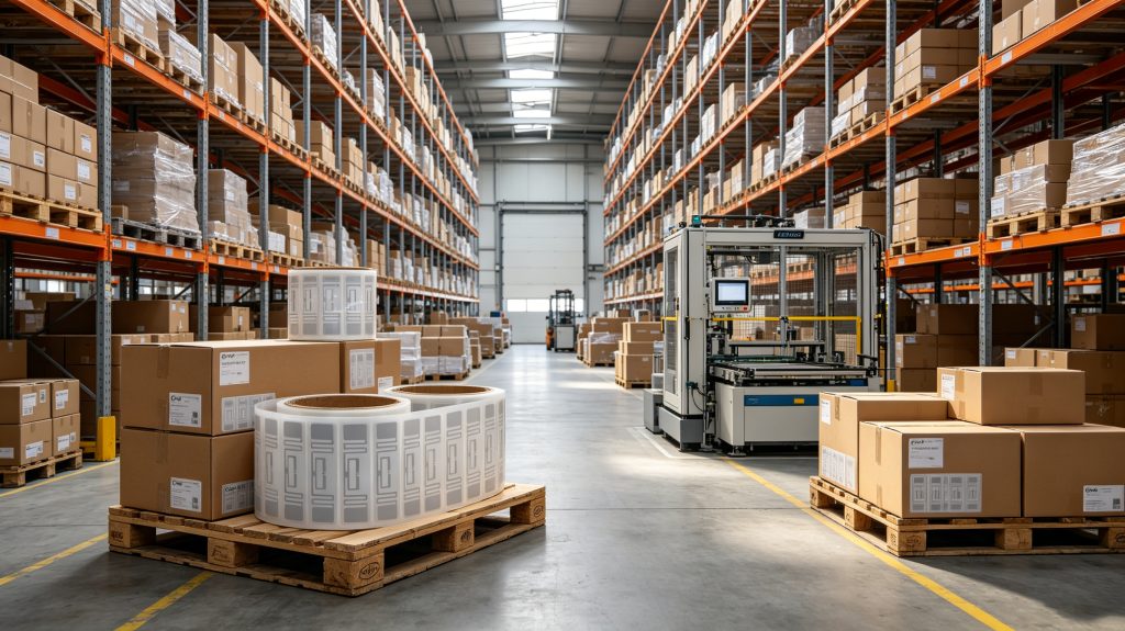What is Rfid Tag System for Inventory 1 Inventory tags attached to warehouse pallets and cartons for tracking purposes
