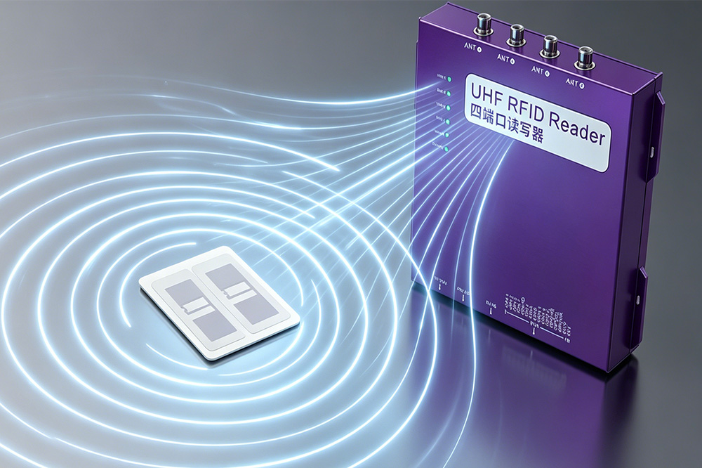 How Do RFID Readers Work? 2 Passive RFID tag receiving energy from an RFID reader