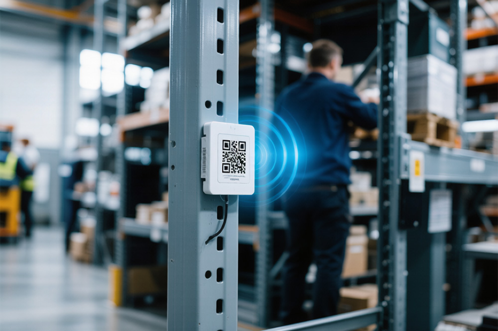 Specialized on-metal RFID tags are designed to operate reliably on steel surfaces.