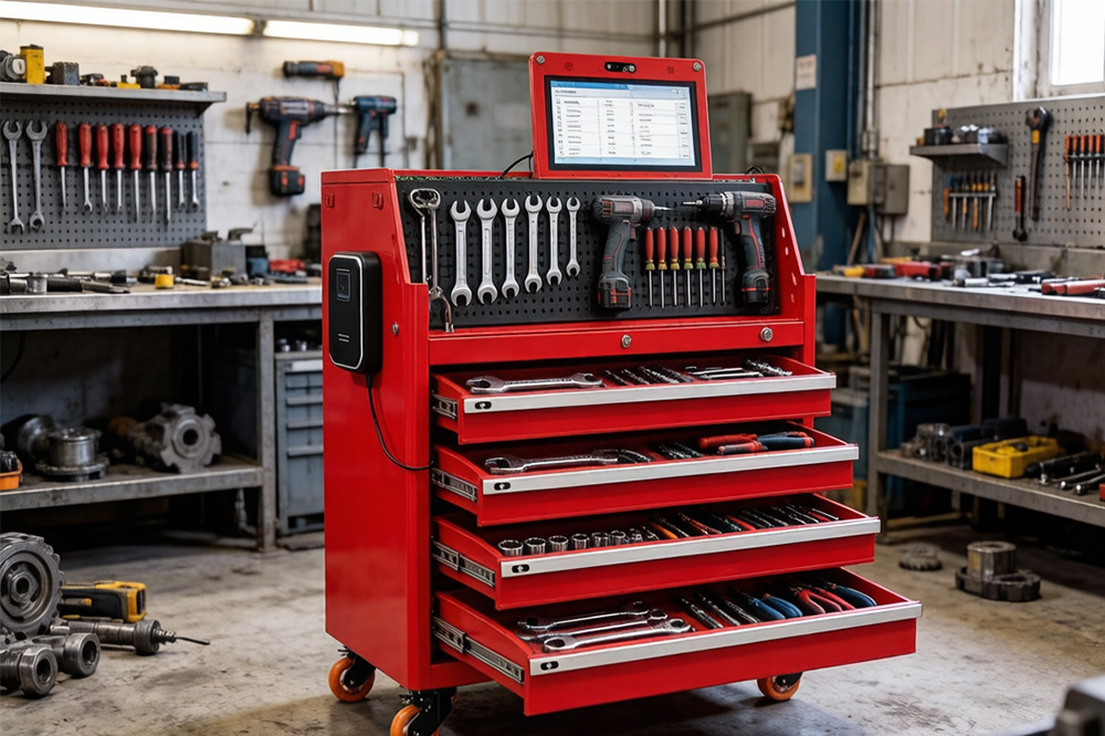 RFID Tools Tracking System Architecture 2 Smart tool cabinets often become the most stable starting point for RFID tracking systems.