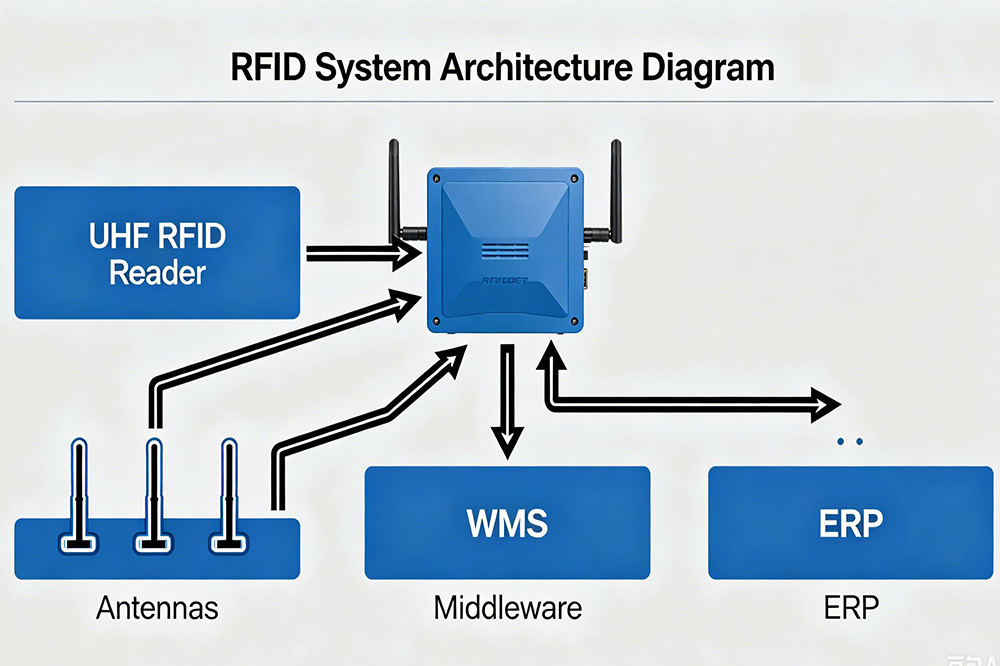 UHF RFID Reader Selection Is Not as Simple as It Looks 4 Reader is just the start of the data chain