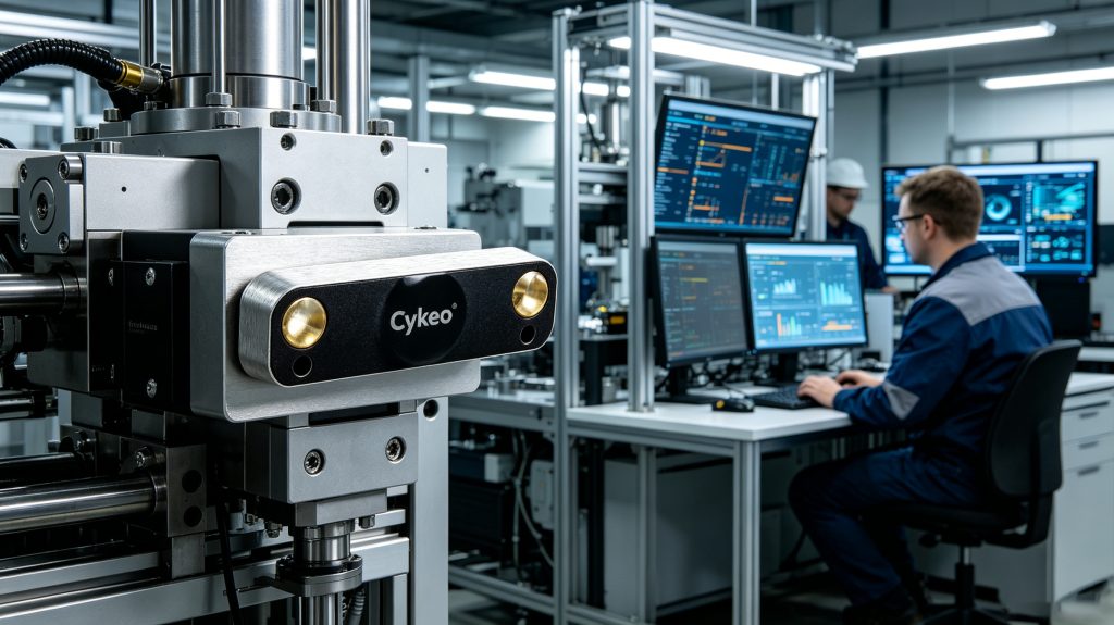 radio frequency identification tags rfid Explained in Real Industrial Use 2 radio frequency identification tags rfid attached to machinery in factory