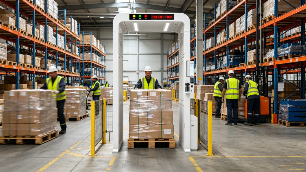 RFID inventory tracking system monitoring warehouse assets and inventory movement