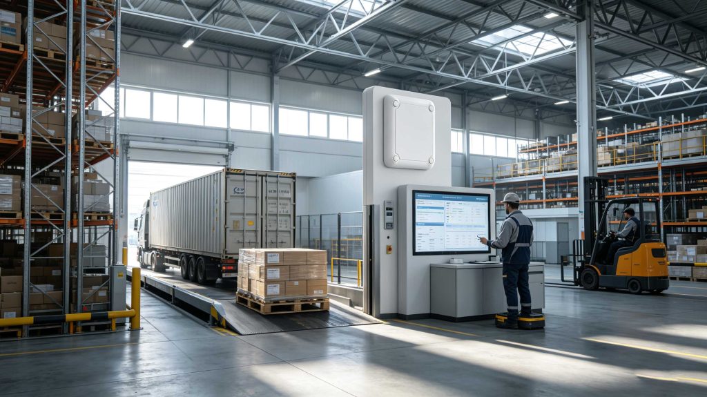 How to Build a Supply Chain Using RFID for Tracking: A Practical RFID Implementation Guide 1 Cykeo RFID warehouse tracking system monitoring tagged inventory in a European logistics facility